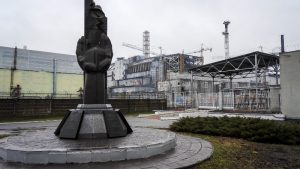 view of the chernobyl reactor