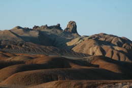 mud volcanoes