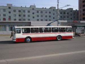 Pyongyang Trolley Bus