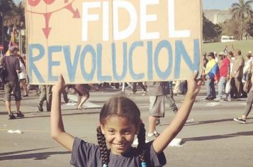 Cuba at May Day, an iconic symbol for socialist countries.