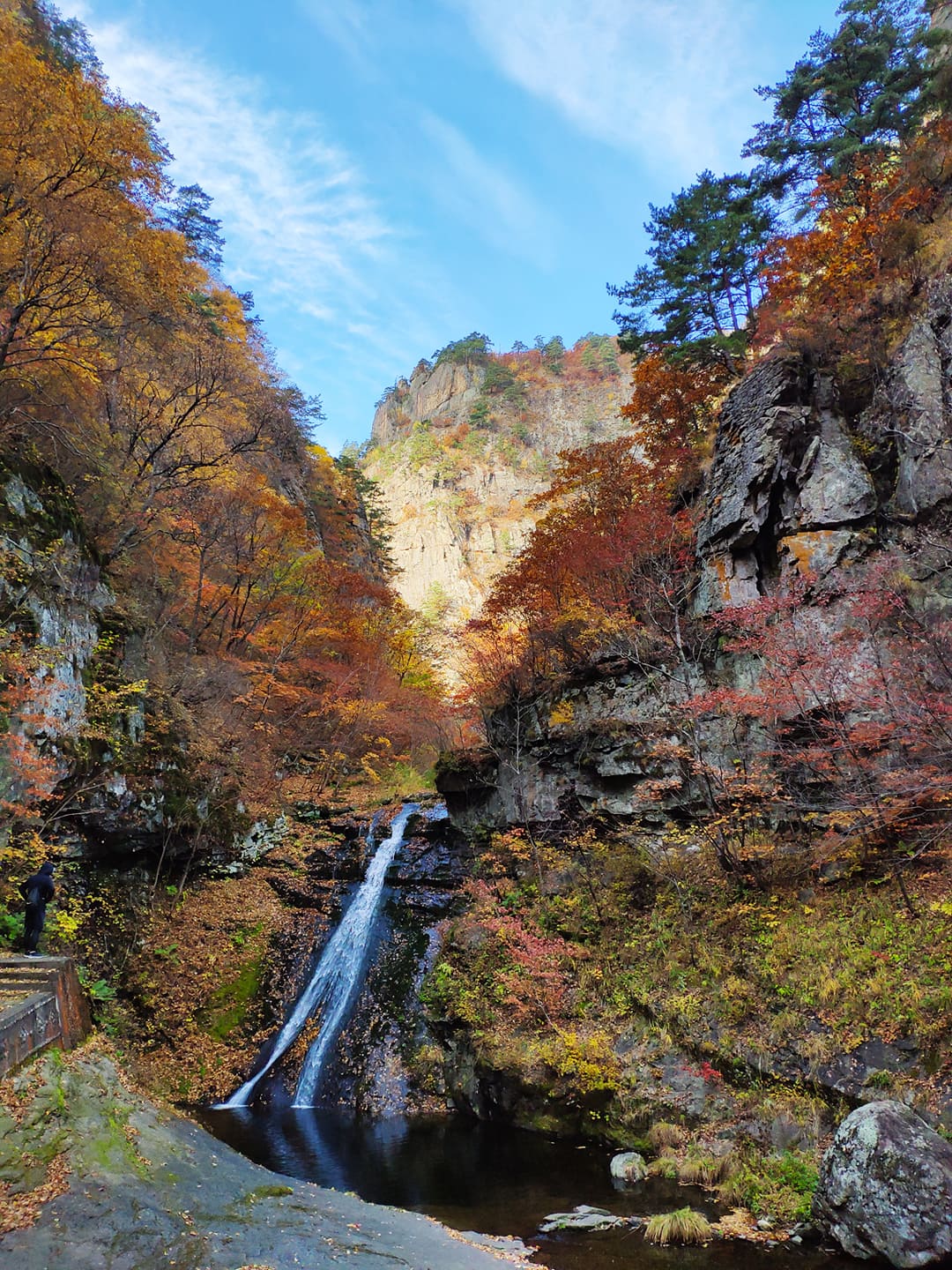 Chilbosan waterfall