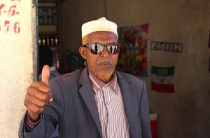 Local Somalilander on election day