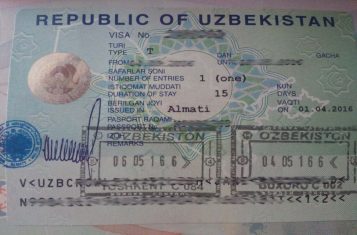 get a visa for Uzbekistan