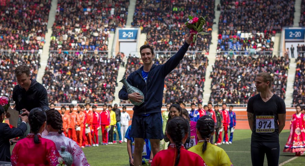 pyongyang marathon win