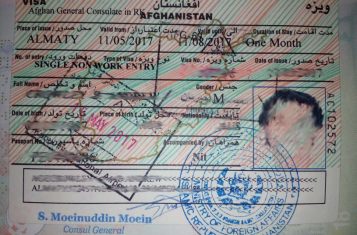 visa afghanistan