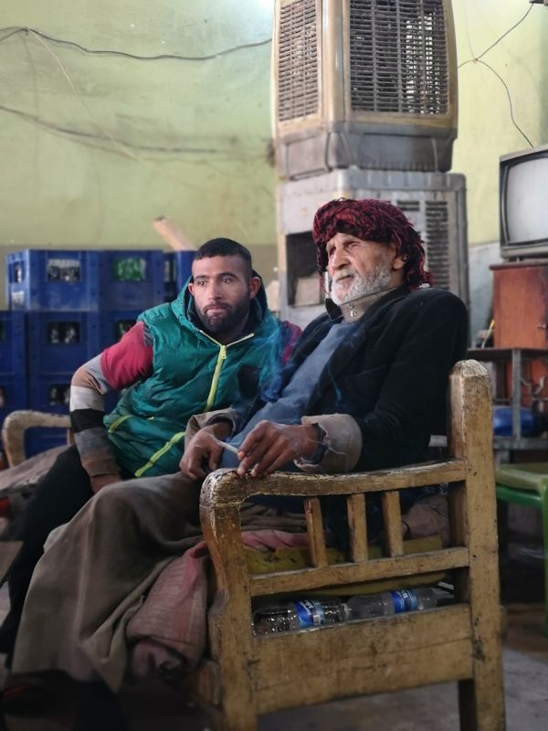 Men having tea in Iraq