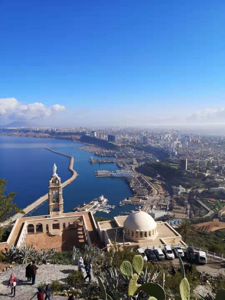 A view of the bay of Oran