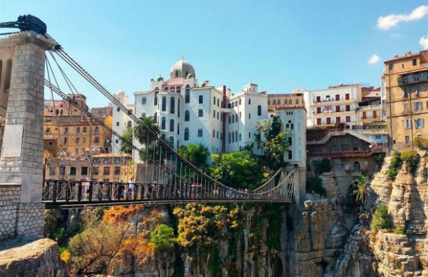 The hanging bridges of Constantine, Algeria