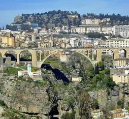 The hanging bridges of Constantine, Algeria