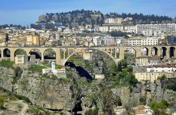 The hanging bridges of Constantine, Algeria