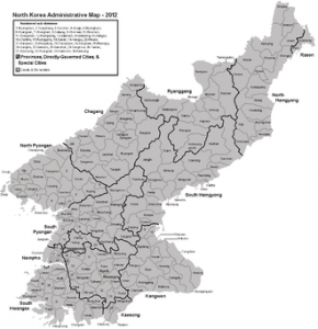 North Korea provinces