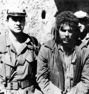 Che Guevara's capture at the hands of Bolivian Army Rangers, October 7th, 1967. 