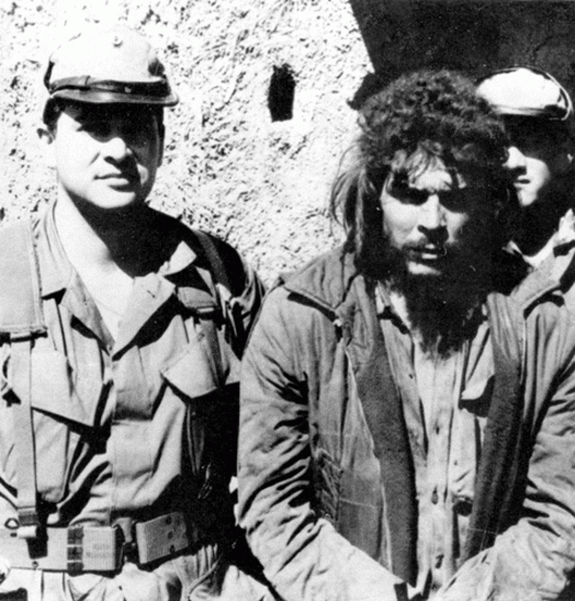 Che Guevara's capture at the hands of Bolivian Army Rangers, October 7th, 1967.