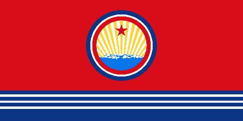 Flag of Naval ensign of North Korea