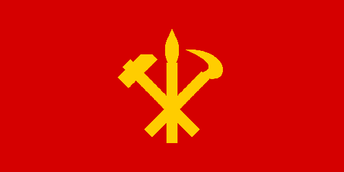Flag of the Workers Party of Korea