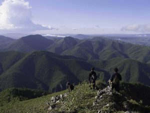 Stunning beauty of the mountains surrounding Hyesan