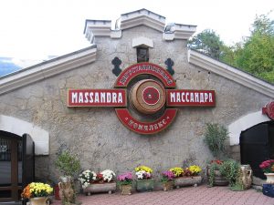 Massandra winery, famous for its Crimean wine. 