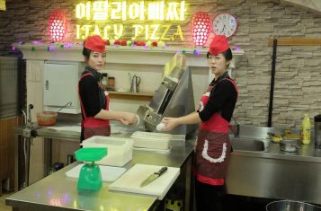 North Korean Waitresses