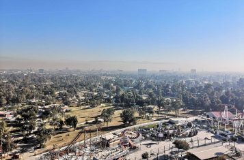 Aerial shot of Iraq.