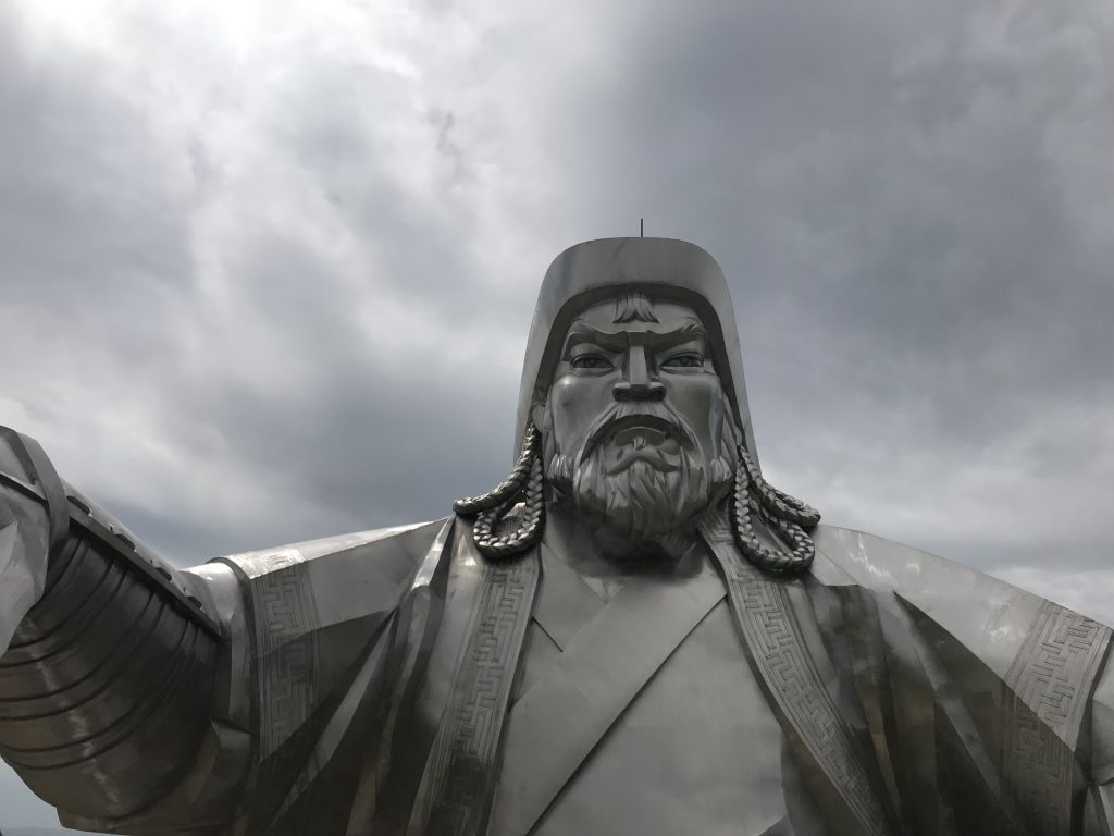 genghis khan statue mongolia