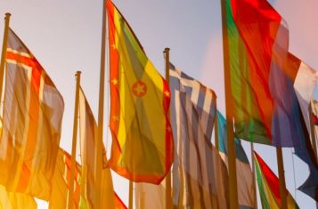 collection of flags