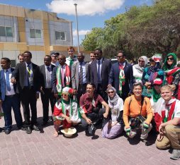 YPT with dignitaries during Somaliland Independence Day