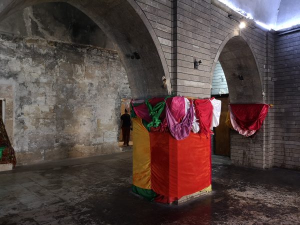 Inside the yazidi temple of Lalish