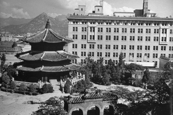 photo of korea before the war: A confucius shrine