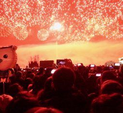 Fireworks in Pyongyang