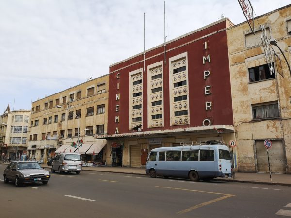 Streets of Asmara, north korea of Africa