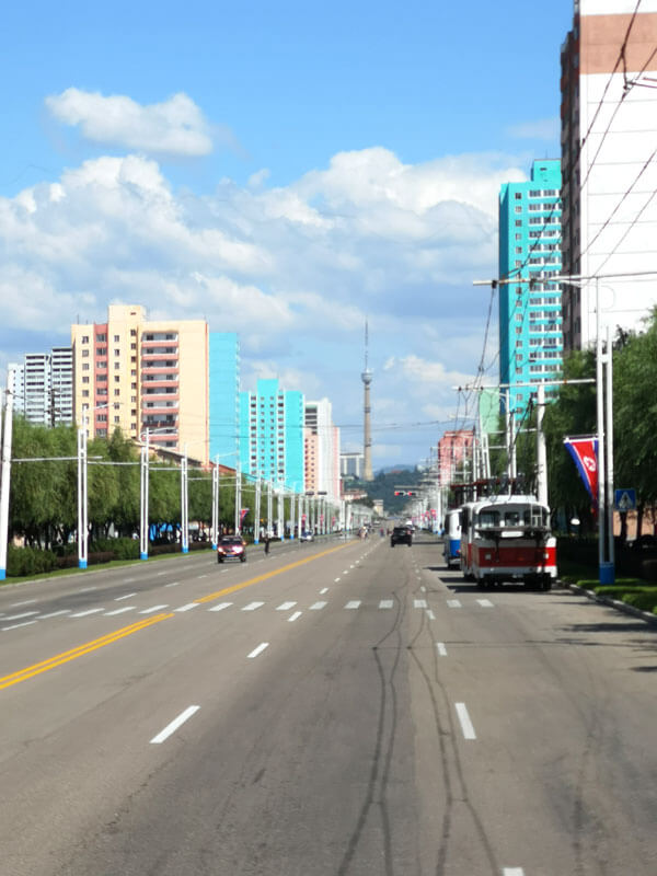 streets of Pyongyang what is the capital of north korea