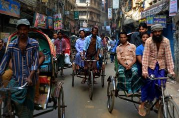 The hectic beat of Dhaka