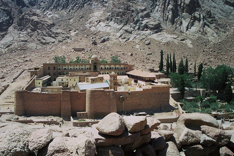 St. Catherine's Monastery at Mount Sinai. 