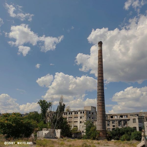 An abandonned factory in Odessa