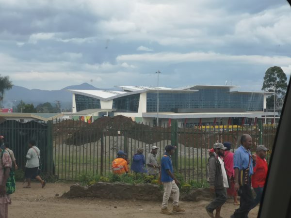 The brand new Goroka Airport