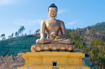 Doderma buddha statue in Bhutan