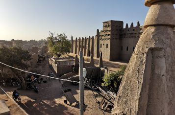 The central mosque of Djenné, in Mali