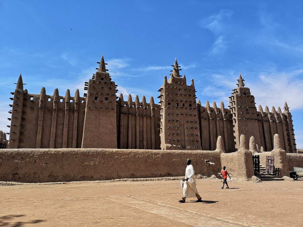 The central mosque of Djenné, Mali