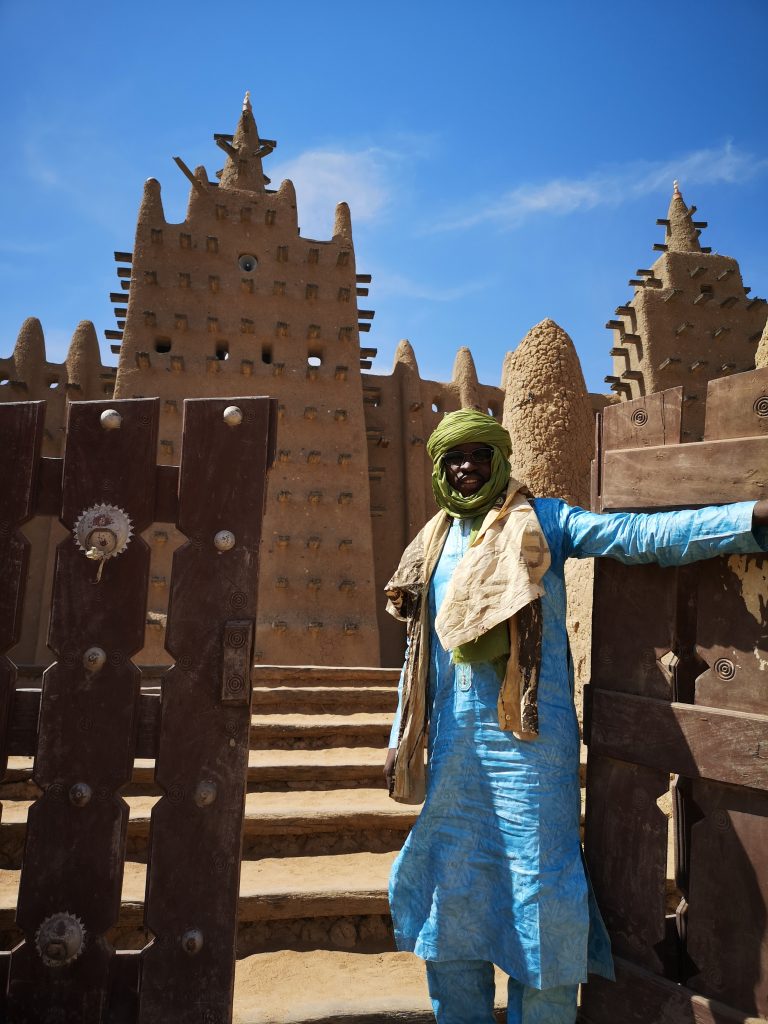 The central mosque of Djenné, in Mali