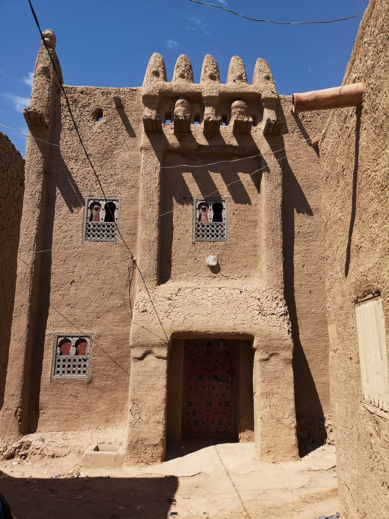 A traditional house in Djenne, Mali