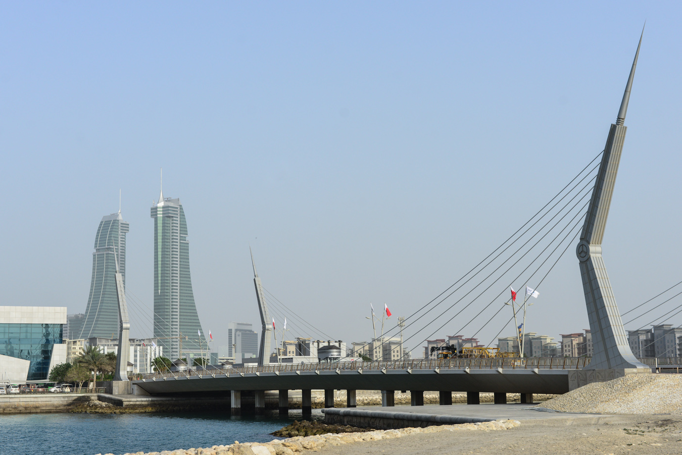 A bridge in Bahrain