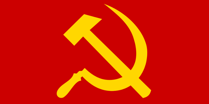 Hammer and sickle, symbol for socialist countries everywhere.