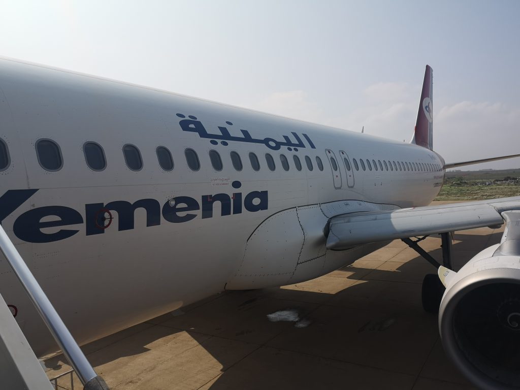 The Yemenia Yemen Airlines Airbus 320