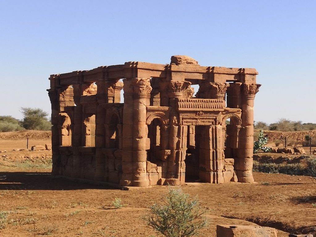 The roman kiosk of Mussawart, Sudan