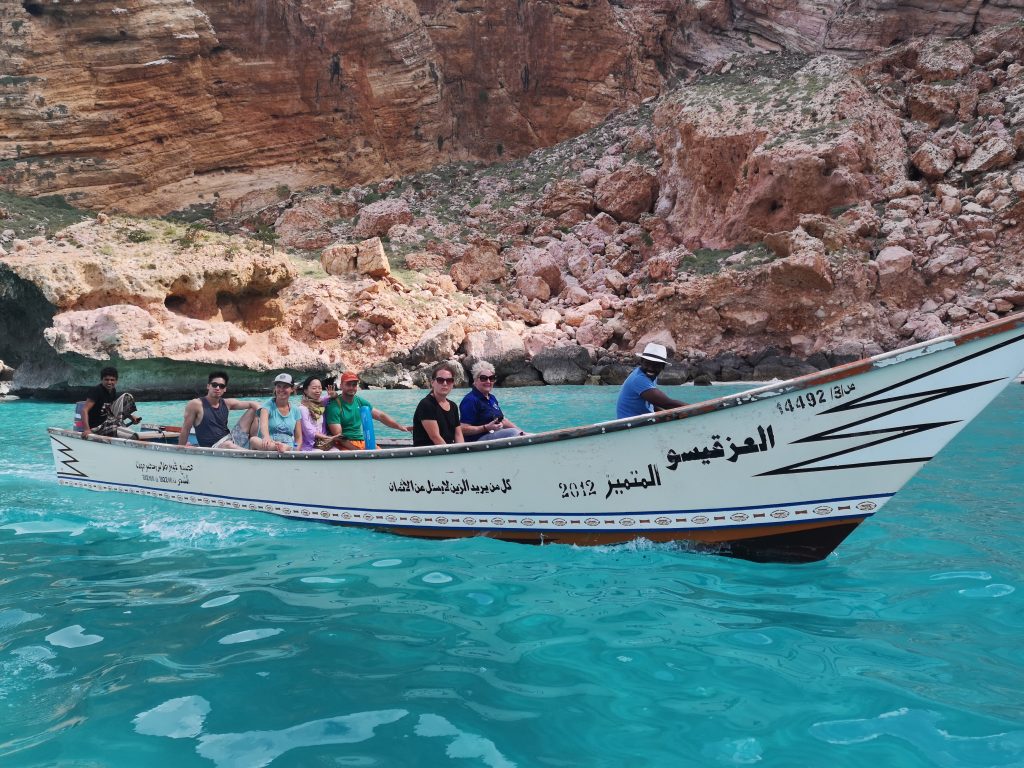 A cruise from Shuab in Socotra, Yemen