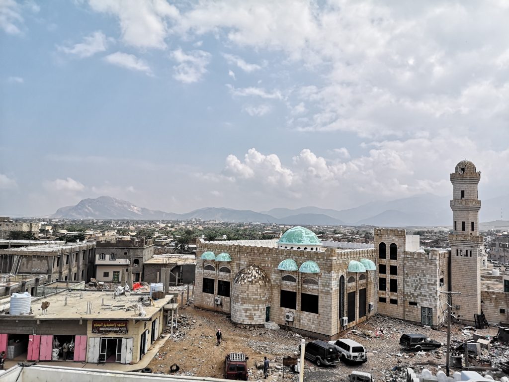 The view from Socotra Hotel