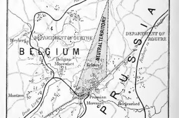 Map of Neutral Moresnet