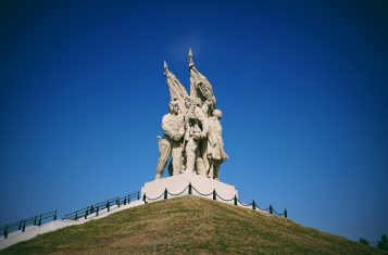 A monument in Chechnya