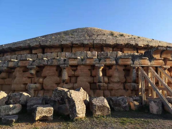 Berber tomb of Almadracen in Algeria