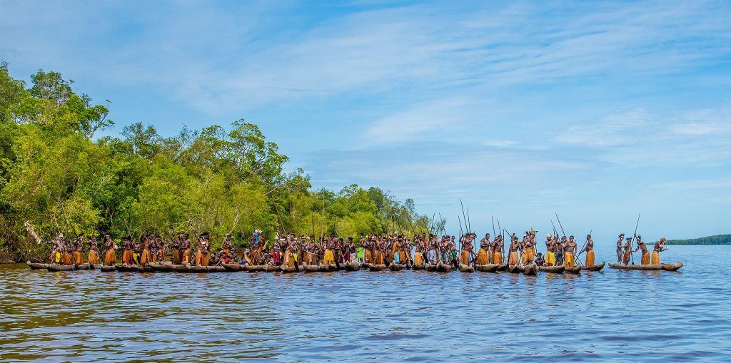 West Papua war party